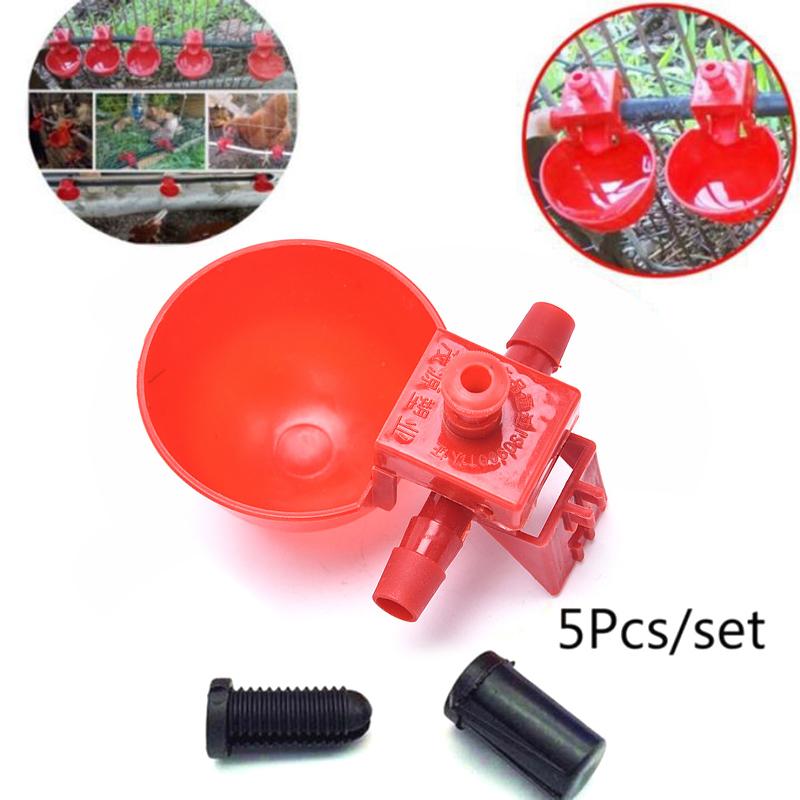 Product Introduction of 5Pcs Poultry Chicken Automatic Feeder Drinker Coop Bird Water Drinking Cups 14