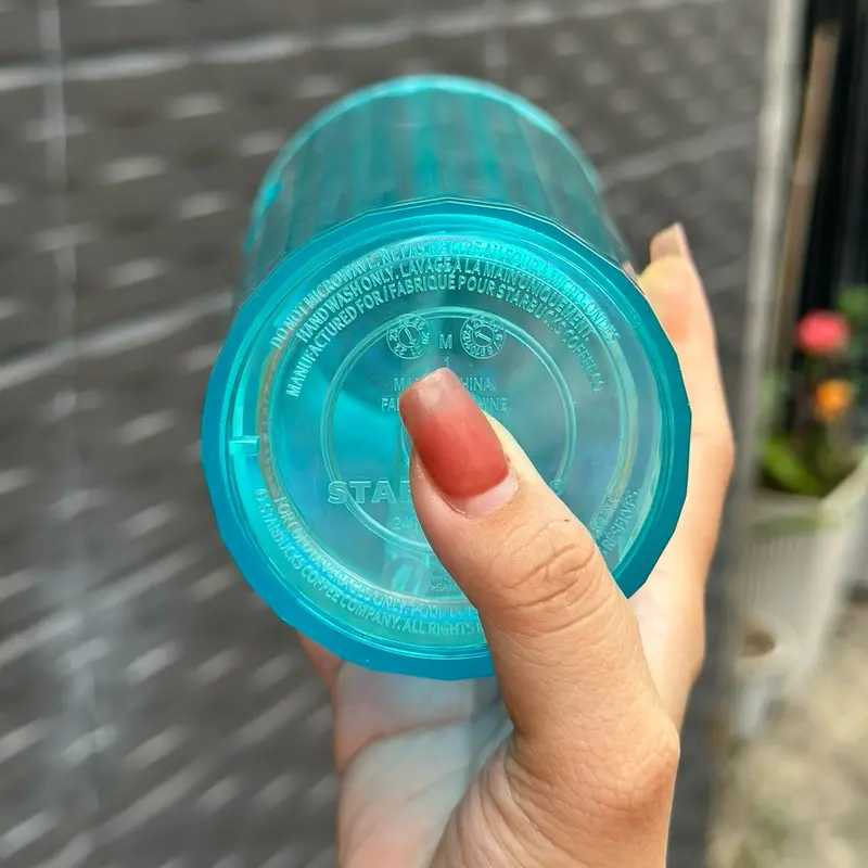 ￼(HÀNG SẴN) Tặng kèm túi khi mua Ly Star cầu vồng Aurora đầy màu sắc lung linh 710ml / 24oz 7