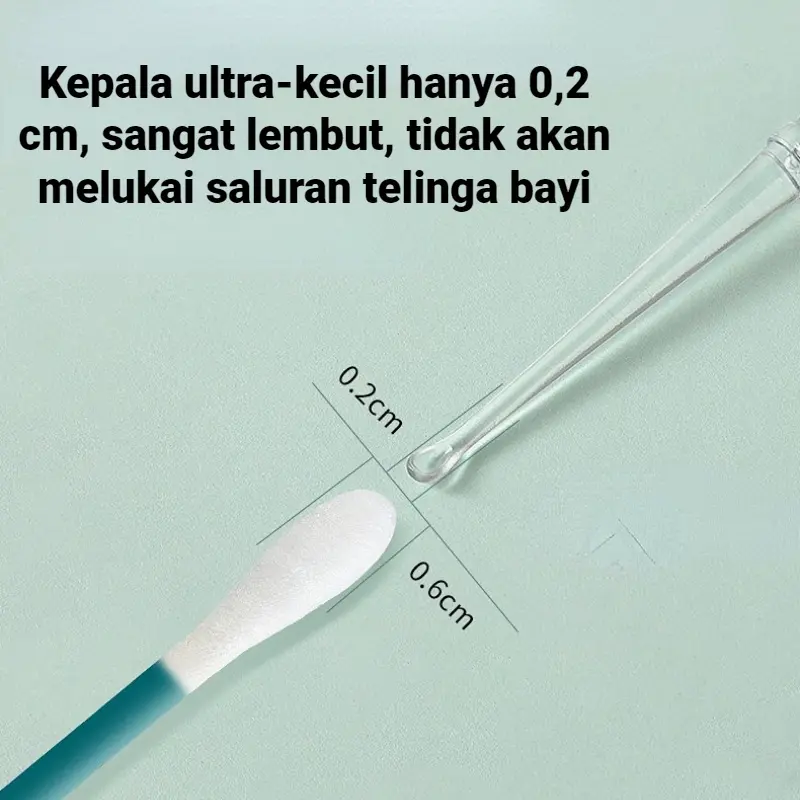 Alat Pembersih Telinga Bayi / 4 in 1 Pembersih Telinga Bayi LED Rechargeable Korek Upil Kuping Bayi Silikon Ear pick Earpick Nose Tweezer 3