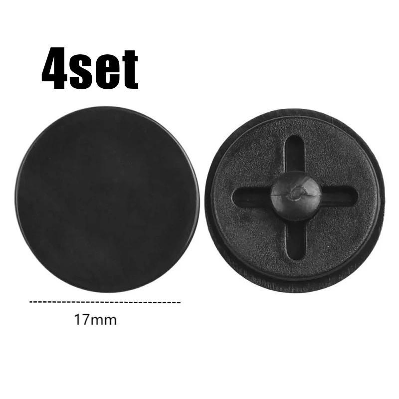 Magnet O BIB Clip Holder 4Pcs Kancing Nomor Dada untuk Lari Marathon dengan Desain Round dan Material Berkualitas