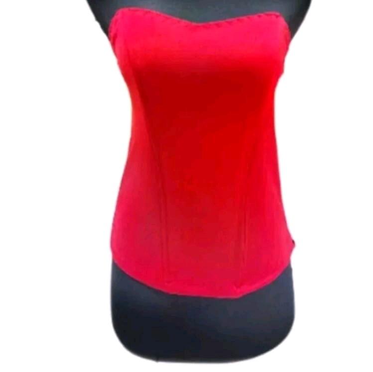 Daleman kebaya/kamisol/torso/Bustier kaos Katun Polos Tank 4