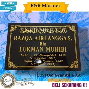 BATU NISAN VARIAN CUSTOM Kokoh Gold