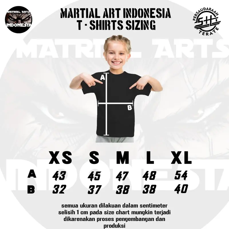 KAOS SRIKANDI ANAK - KAOS SRIKANDI KIDS PSHT - KAOS ANAK 2