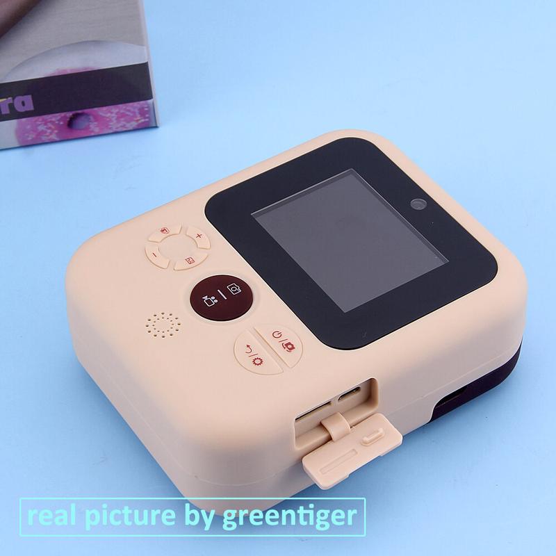 Product Introduction of HD Instant Camera Video Recording Dual Lens Thermal Paper Photo Printing Birthday Gift Boys Girls Toys Digital Kids Camera 10