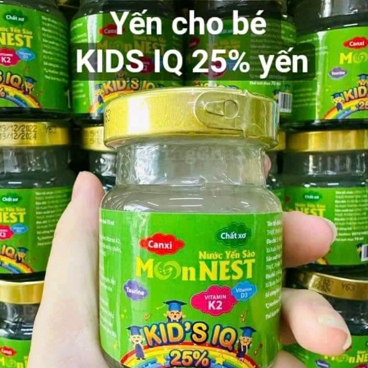 YẾN SÀO IQ 39% CHO CÁC BÉ TRÊN 1TUỔI Mua 10 hủ tặng 2 hủ ạ 0