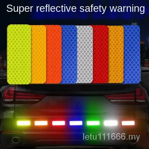 New product Car reflector Warning sign motorcycle   Reflective strip for car Logo, sticker Decorative stickers Strong reflection