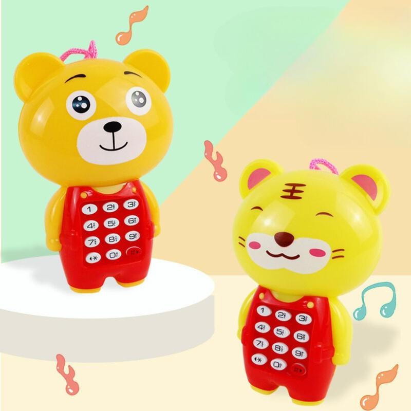 Điện Thoại Đồ Chơi Hoạt Hình Phát Nhạc Có Nút Bấm Dễ Thương Cho Bé 89090 TDC SHOP