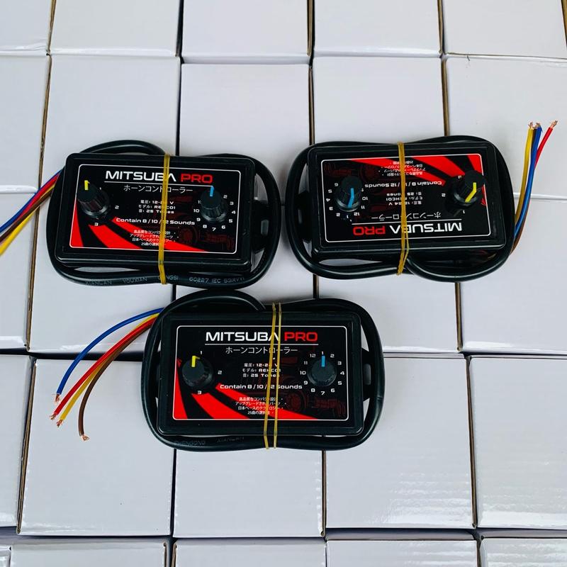 Nhại kèn MITSUBA Pro 25 tiếng dùng chung 12v-24v cho xe Nhại Còi