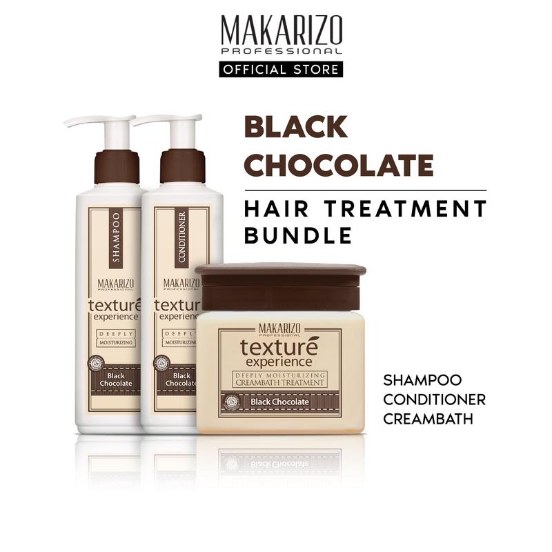Product Introduction of Texture Experience Journey Hair Bundle Black Chocolate untuk Rambut Kering Makarizo Professional 1