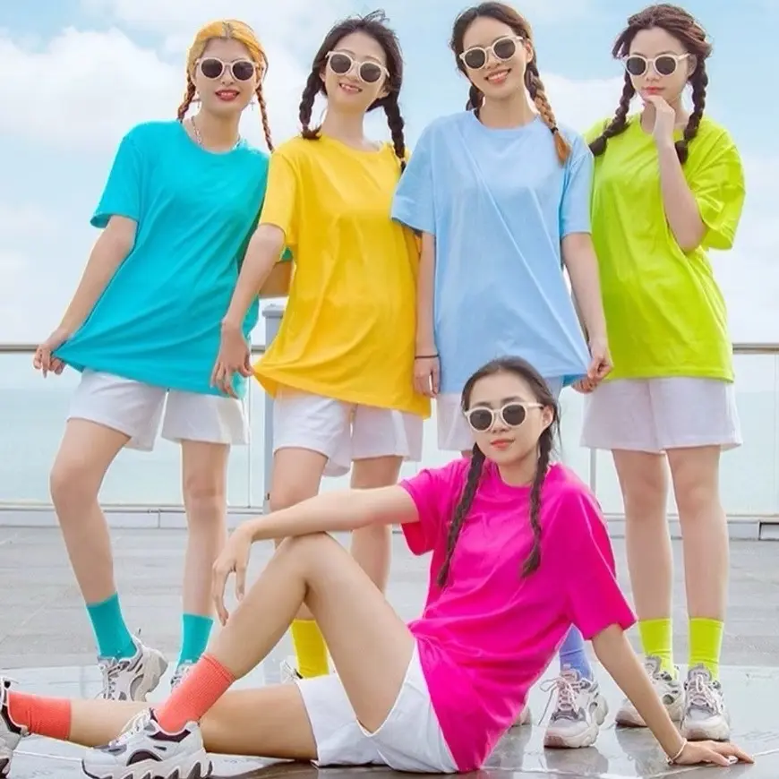 Áo Thun Kirkland Nhiều Màu Cổ Tròn Unisex Nam Nữ Top Women