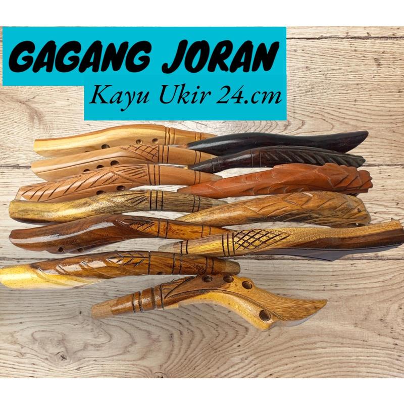 GAGANG JORAN PANCING TIMBANG UKIR ELEGANT PAHUL LENTUD 1