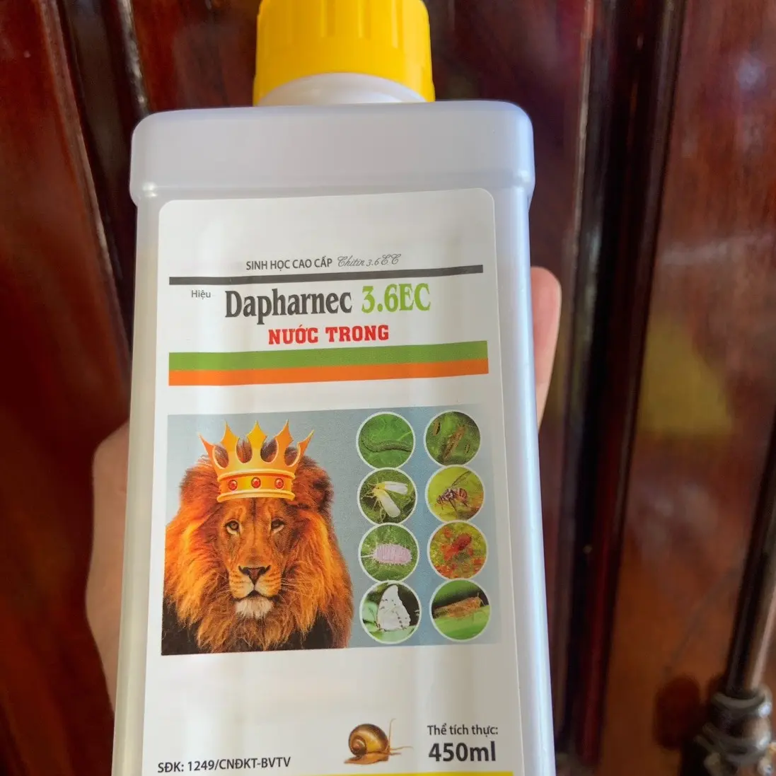 Nước Trong 3.6EC mát bông mát trái thể tích 450ml sâu cuốn , sâu lá ,v.vv, Phân bón sinh học cao cấp