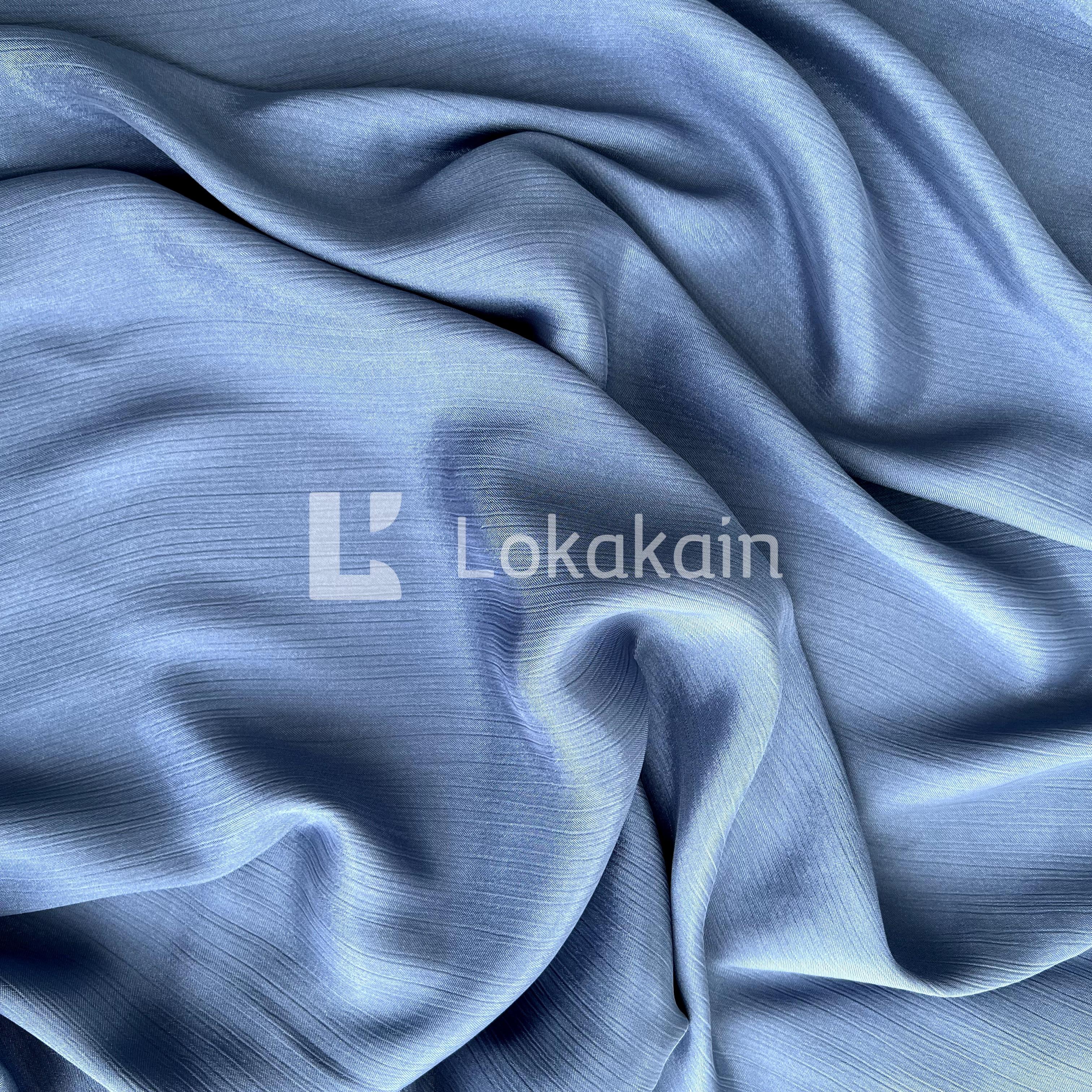Kain Credenza Silk / Cradenza Silk / Satin Crinkle / Mango Crinkle Rubicon per 0.5 m Kain Credenza Silk / Cradenza Silk / Satin Crinkle / Mango Crinkle Rubicon per 0.5 m