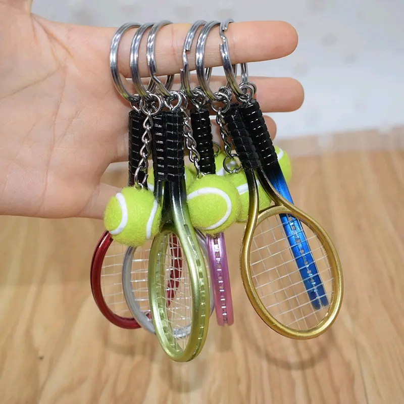 Gantungan Kunci Raket Tenis | Souvenir Tennis | Souvenir pernikahan Tennis