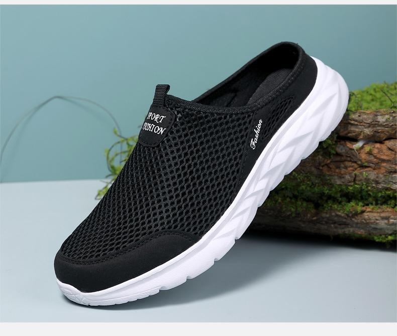 Product Introduction of Sneakers Casual Shoes for Men Breathable Summer Lightweight Comfortable Black Slip-On Driving Walking Shoes Tenis Masculino Boy Runner 58