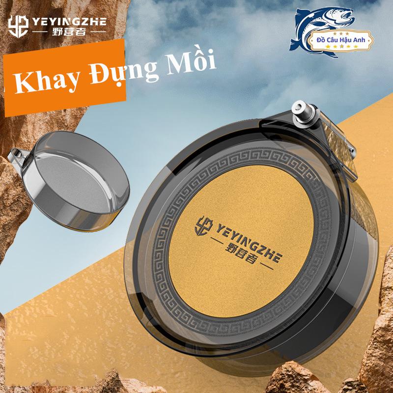 Khay Đựng Mồi Câu Đài YEYINGZHE Khay Đựng Mồi Trong Suốt Siêu Bền HPK14
