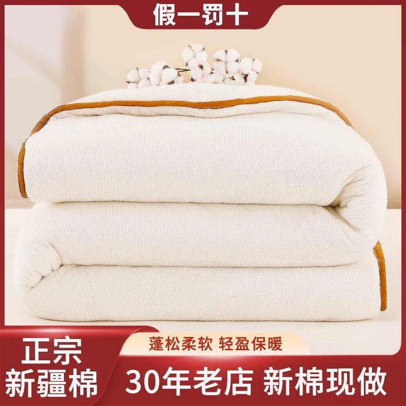 Xinjiang Cotton Long-Staple Cotton Quilt Thickened Warm Student Cotton Quilt Base Cotton Mattress Mattress Pad Cotton Core Single Double 5