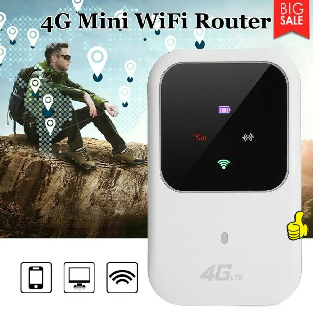 COD Ready Stock 4G wireless router mobile portable Wi Fi car Hotspot ...