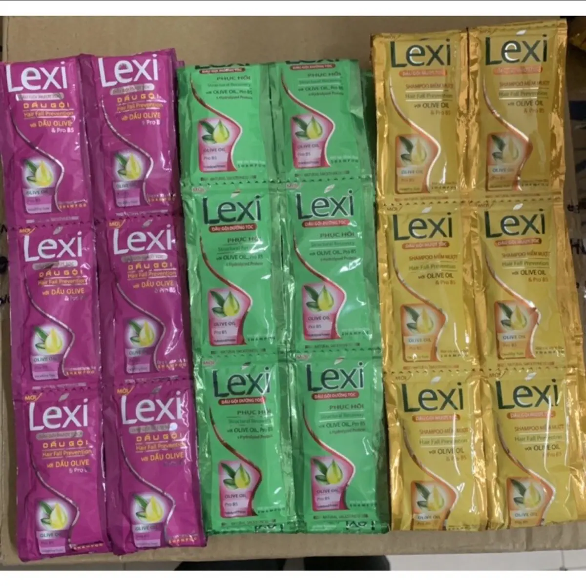 Dây dầu gội lexi 12 gói