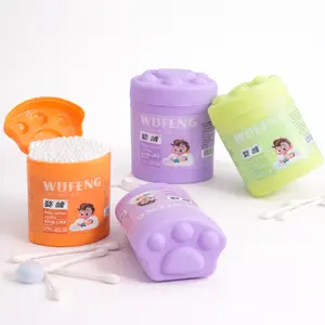 HL0820 Cotton Bud Bayi 2 Sisi Korek Kuping Pembersih Telinga Dan Cotton Bud Makeup