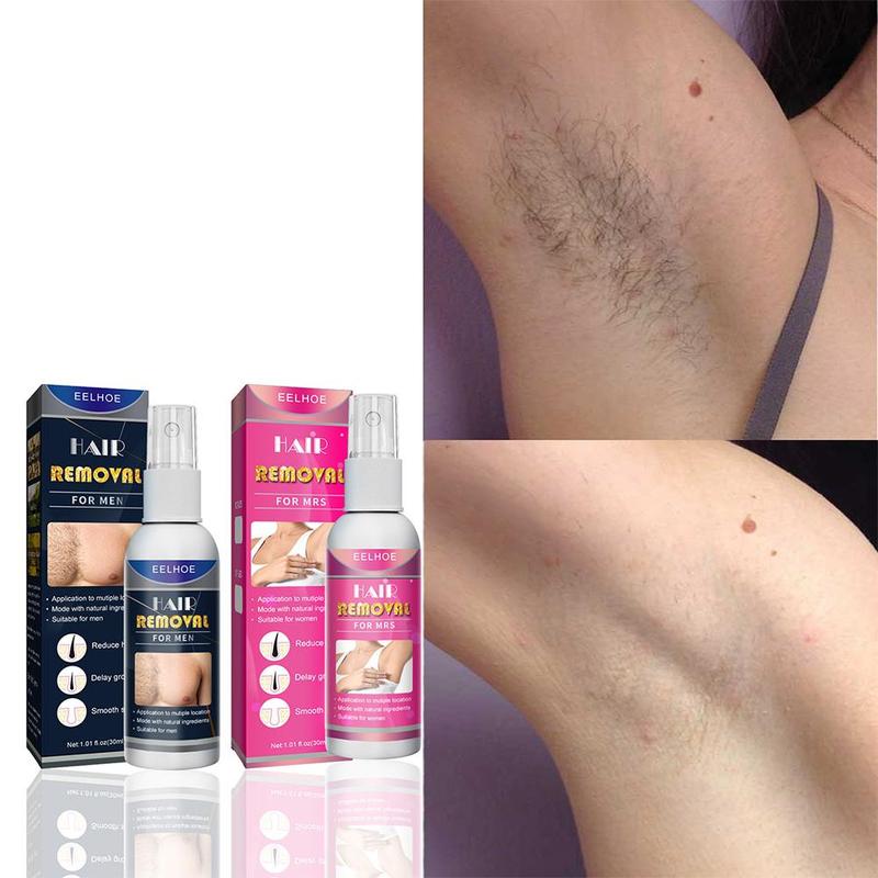 Product Introduction of Semburan Penyingkiran Bulu, 30ML, Alamiah dan Tidak Sakit, Untuk Wanita dan Lelaki, Semburan Krim Depilatory, Sesuai untuk Ketiak, Kaki dan Lengan, Tidak Merengsa, Ringan 22