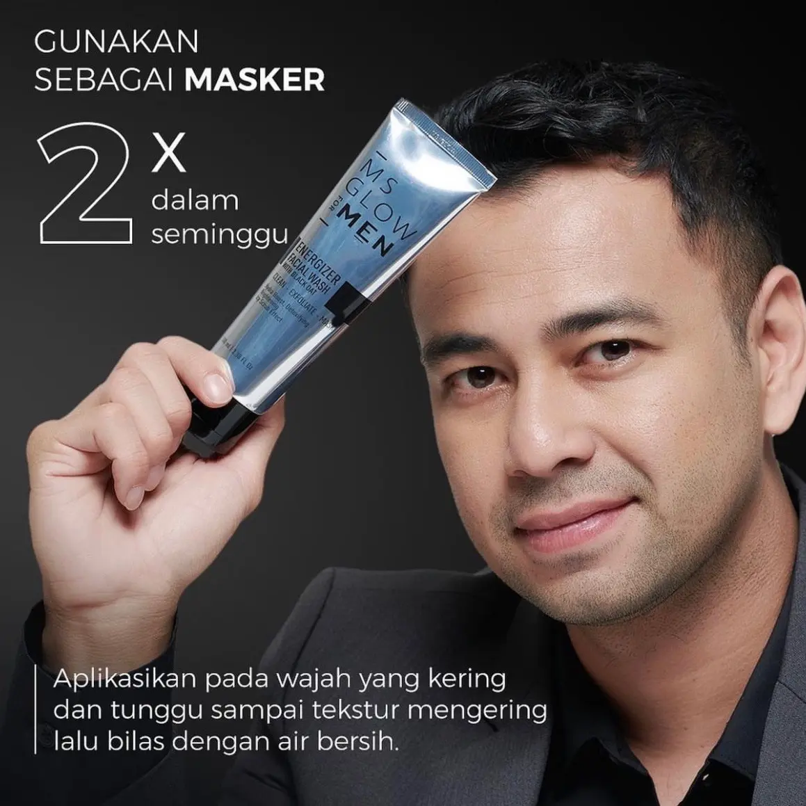 Facial wash msgl0w for men Semua Jenis Kulit