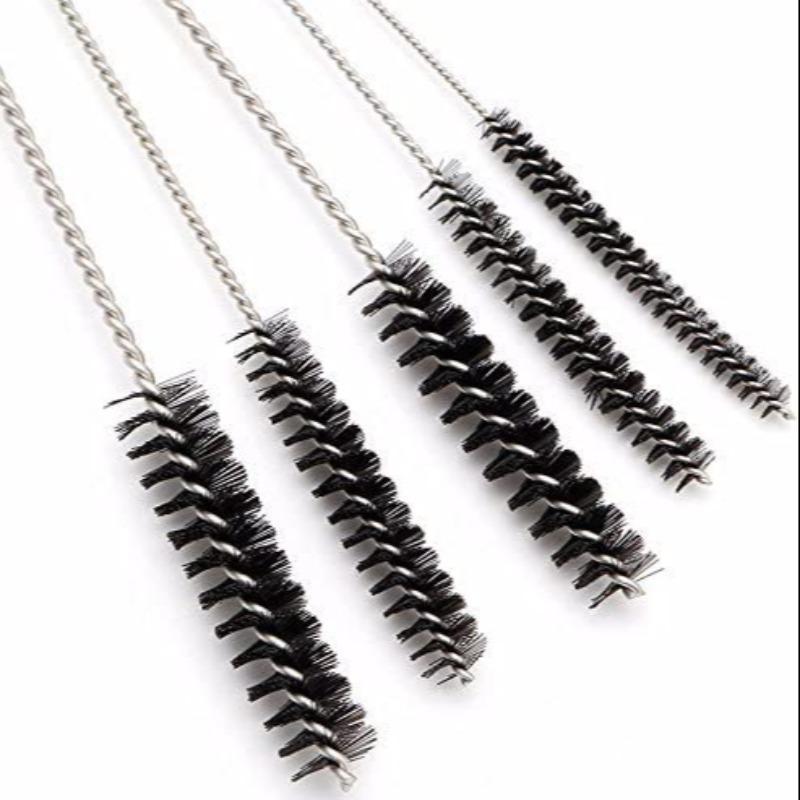 Carburetor Cleaning Brush Set, Carburetor Cleaning Tool Set, Including 10 Needles & 5 Brushes, Car Cleaning Handy Tool Set 3