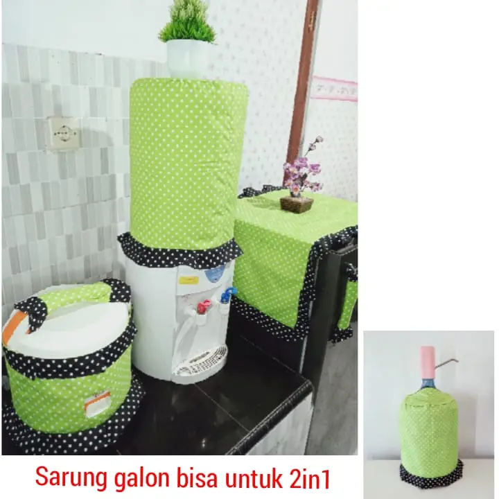 TUTUP KULKAS TUTUP GALON TUTUP MAGICOM 1 SET ANEKA MOTIF 6