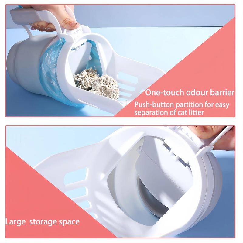 Product Introduction of Cat Litter Scooper Pet Cleaning Tools Cat Shovel Kitten Cleaning Tool Pet Accessories 5