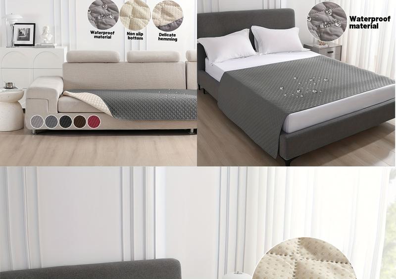 Product Introduction of Anti Leaking & Non-Slip Dog Bed Cover,Pet Blanket Sofa Pet Bed Mat,Mattress Protectors Car,Furniture Couch Cover for Cats Dogs 17