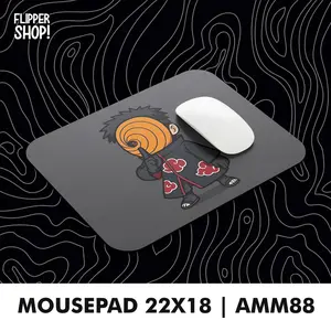 Mousepad Motif Anime Taro Sakamoto/Thorfinn/Tobi/White Rabbit/Yoichi Anti Slip Mouse Pad 22x18