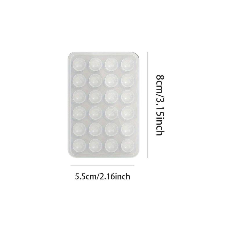 Product Introduction of Solid Color Silicone 24 Suction Cups Pad Phone Holder, Self-adhesive Phone Grip, Phone Accessories for iPhone Samsung Huawei Google Series 14