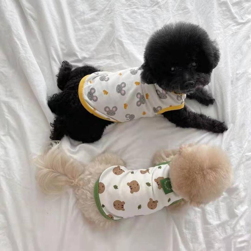 Product Introduction of Áo Vest Cho Chó, Thiết Kế Gấu Bông Teddy, Mèo, Pomeranian, Schnauzer, Chó Nhỏ, Quần Áo Thú Cưng, Thích Hợp Cho Mùa Hè, Hàng Mỏng 8