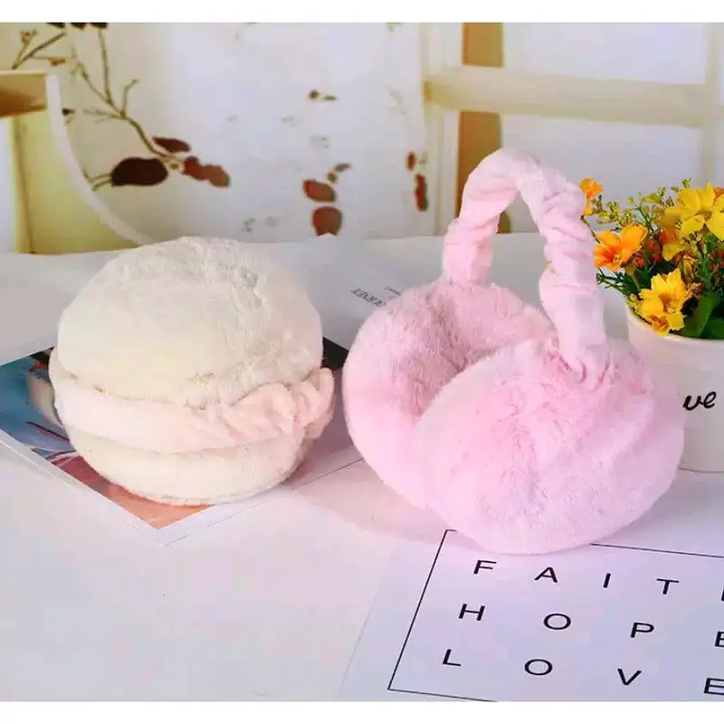 EMF -12 Earmuff baby fluffy kids penutup telinga anak balita earmuf polos terlaris 1