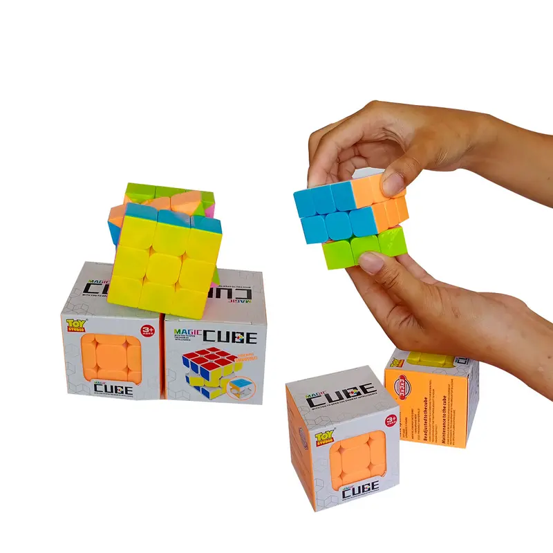 Rubik Kubus Puzzle Mainan Cube Magic Games Toys Pendidikan Cowok Cewek 2