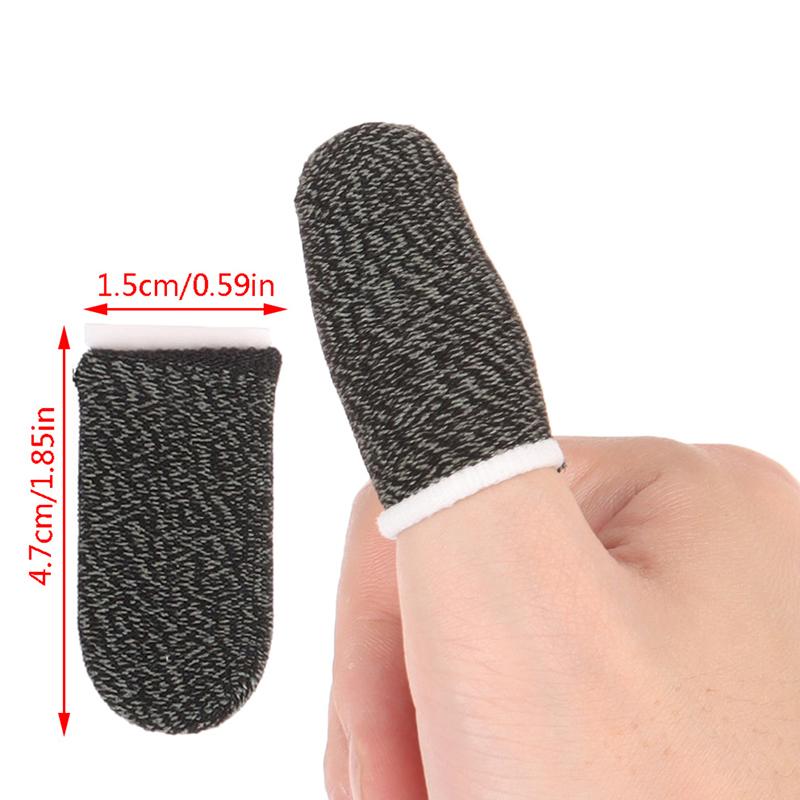 6Pcs Mobile Game Sweat-proof Fingers Gloves Touch Screen Thumbs Finger Sleeve 7