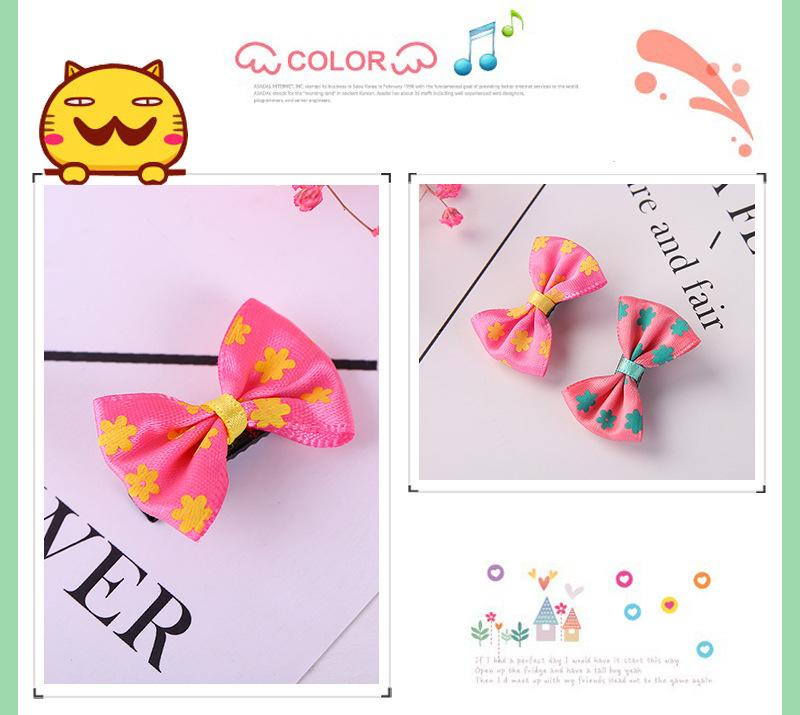 Product Introduction of Kẹp Tóc Nơ Cho Thú Cưng, Kích Thước Nhỏ, Kẹp Tóc Đầy Màu Sắc, Thích Hợp Cho Chó Và Mèo Teddy, cài tóc, Trang Phục Cho Thú Cưng, Kẹp Tóc Dễ Thương 4