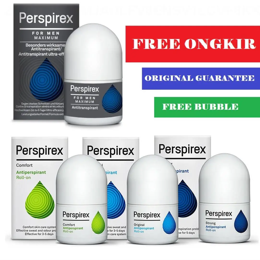 [Bundling Isi 2Pcs] Perspirex Original Antiperspirant Roll On - 20Ml / Deodoran Perawatan Ketiak Keringat Berlebih Dan Bau Badan GF6BXV