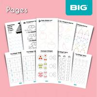 Gambar BIG 20 Lembar Worksheet Anak Pra-TK & PAUD Edukasi Kids Activity Kertas F4 dari bigstationery_NEW Kota Surabaya 3 Tokopedia