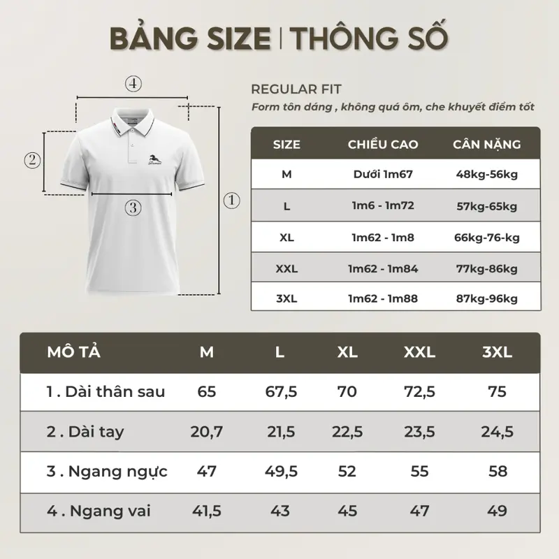 Áo Polo nam Thêu cao cấp SIXMEN [Tặng Hộp Gói Quà] Mã Đáo Thành Công - Áo thun polo vải thoáng mát 7