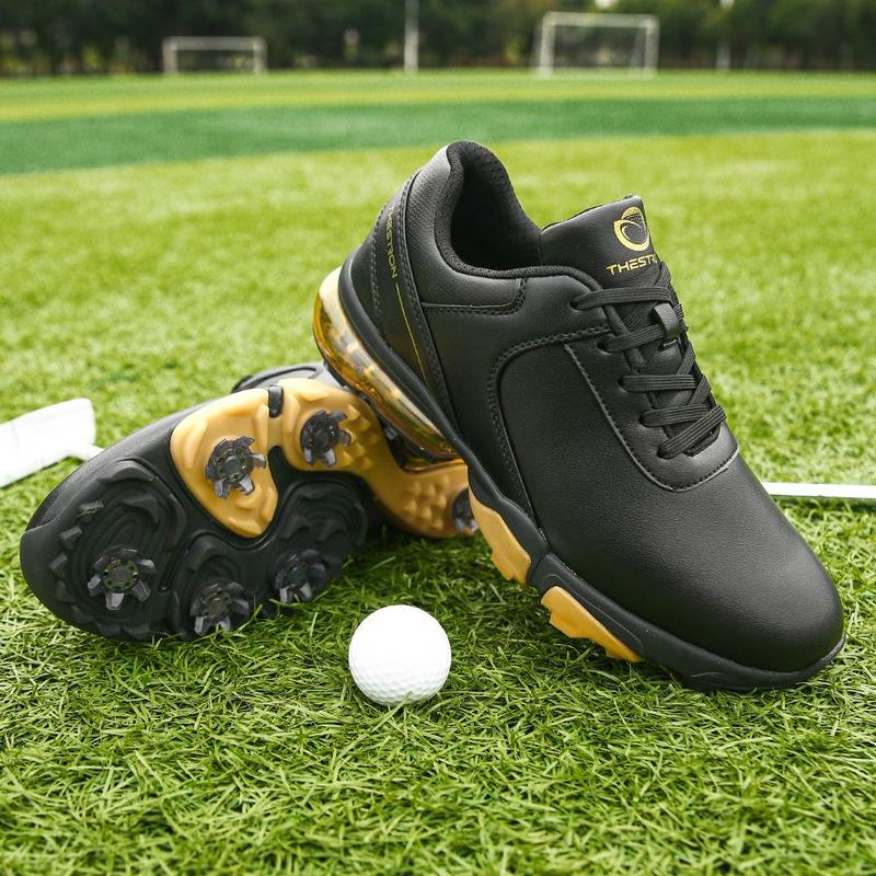 Product Introduction of New Breathable Men's Golf Shoes Professional 8 Studs Large Size Waterproof Non-slip Lightweight Casual Sports Shoes XZ25044 13