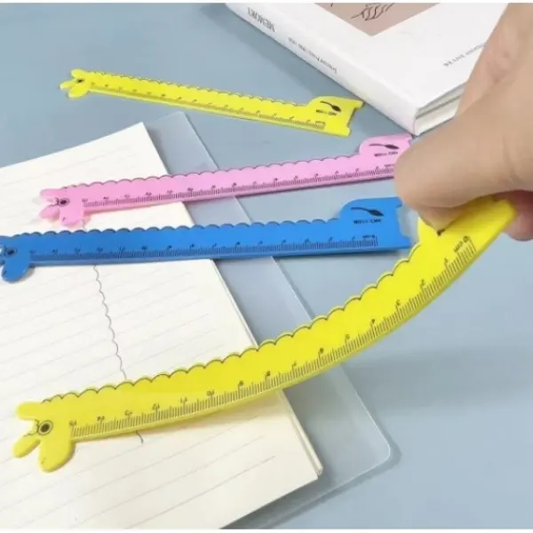 Thước kẻ học hoạt hình PVN63655, kích thước 15cm 4