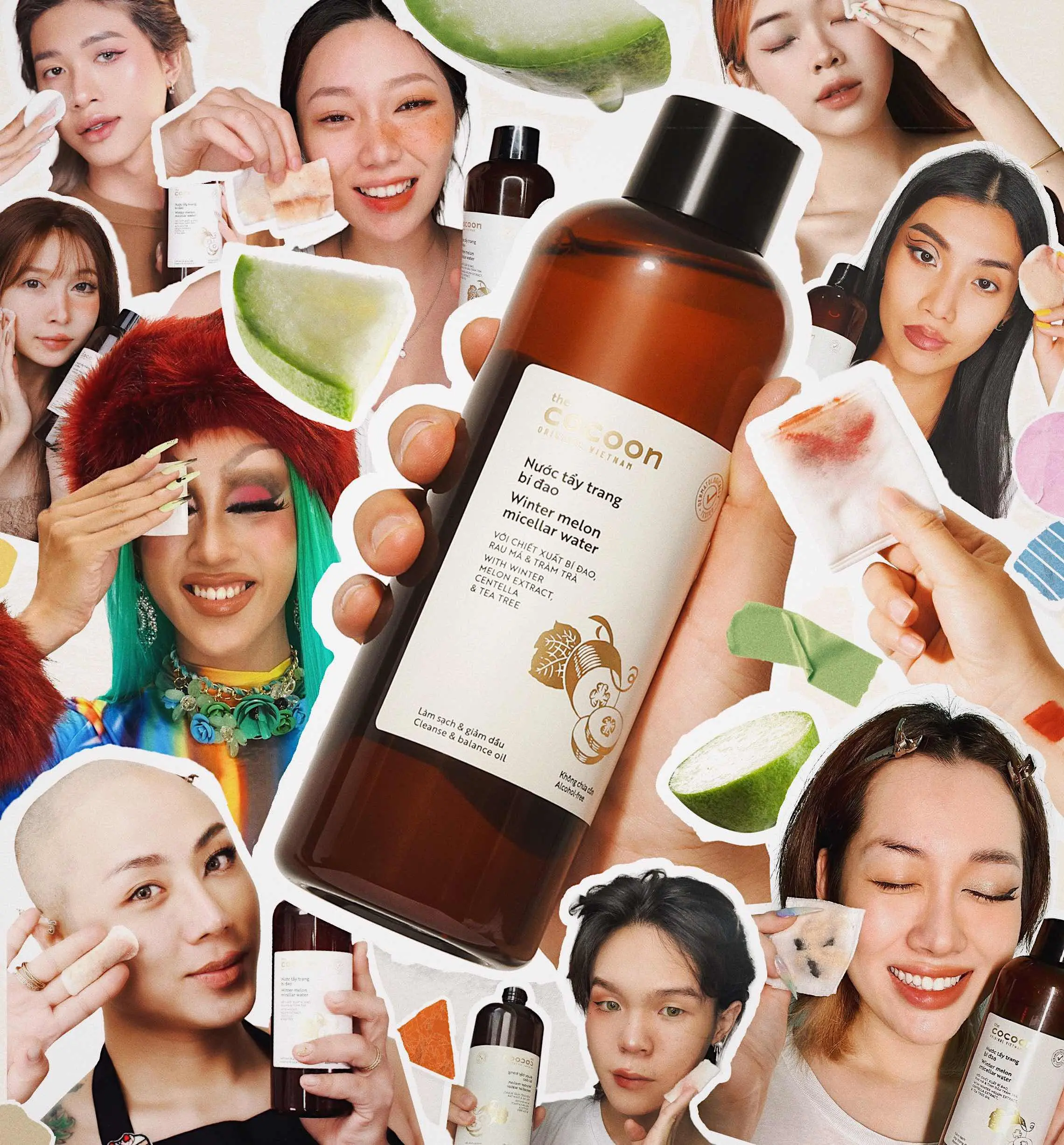 Combo 2 Bigsize - Nước tẩy trang bí đao Cocoon tẩy sạch makeup & giảm dầu 500ml | BigBuy360 - bigbuy360.vn