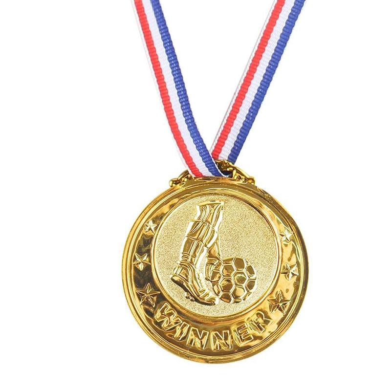 Product Introduction of Soccer Ear Champion Medal Award Prop 65cm Diameter D0T2 22