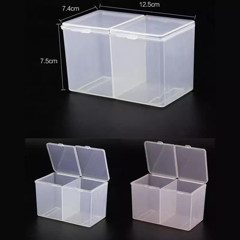 Hộp đựng giấy Lau Gel 2 ngăn 