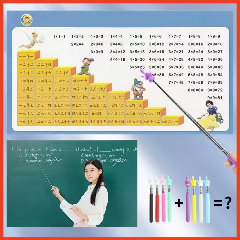Que chỉ bảng cho giáo viên hình ngón tay, dụng cụ đồ dùng giảng dạy có thể thu gọn và kéo dài tiện lợi 7