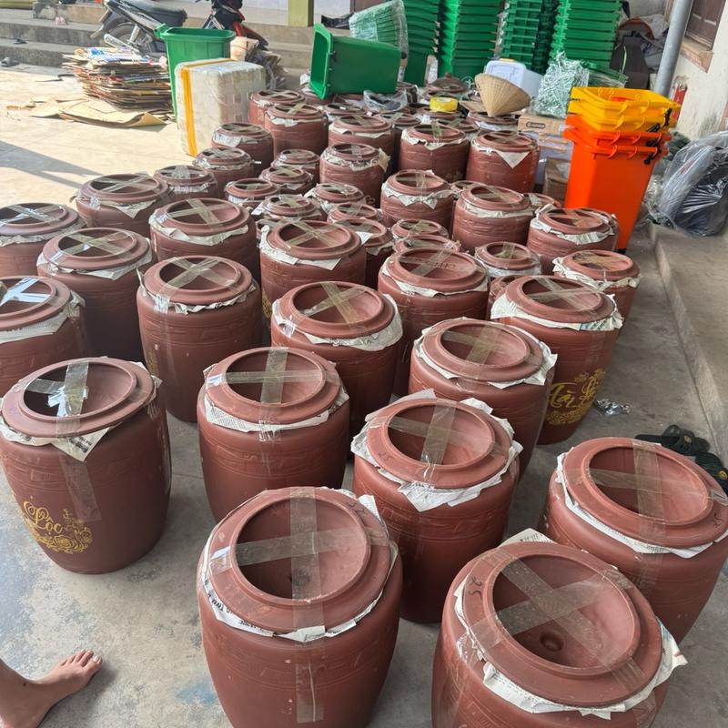 Hũ đựng gạo tài lộc bát tràng 10l 1