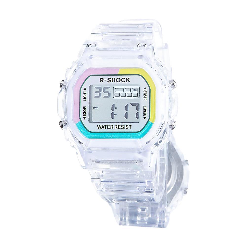 【TERSEDIA & COD】ins Fashion Electronic Sports Watch for Men and Women Students Square Led Watch W1J6 【TERSEDIA & COD】ins Fashion Electronic Sports Watch for Men and Women Students Square Led Watch W1J6