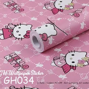 wallpaper karakter stiker dinding murah dan berkualitas GH034 Kertas