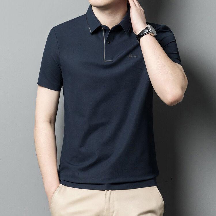 Áo Thun Cotton Paul, Heavyweight, ngắn Tay, Dáng Rộng Vừa Vặn, Cỡ Lớn, Áo Polo Thêu, Áo Nam, Hàng Mới Về Mùa Hè, Bán Chạy Tại Cửa Hàng, Có Bàn Đạp 3